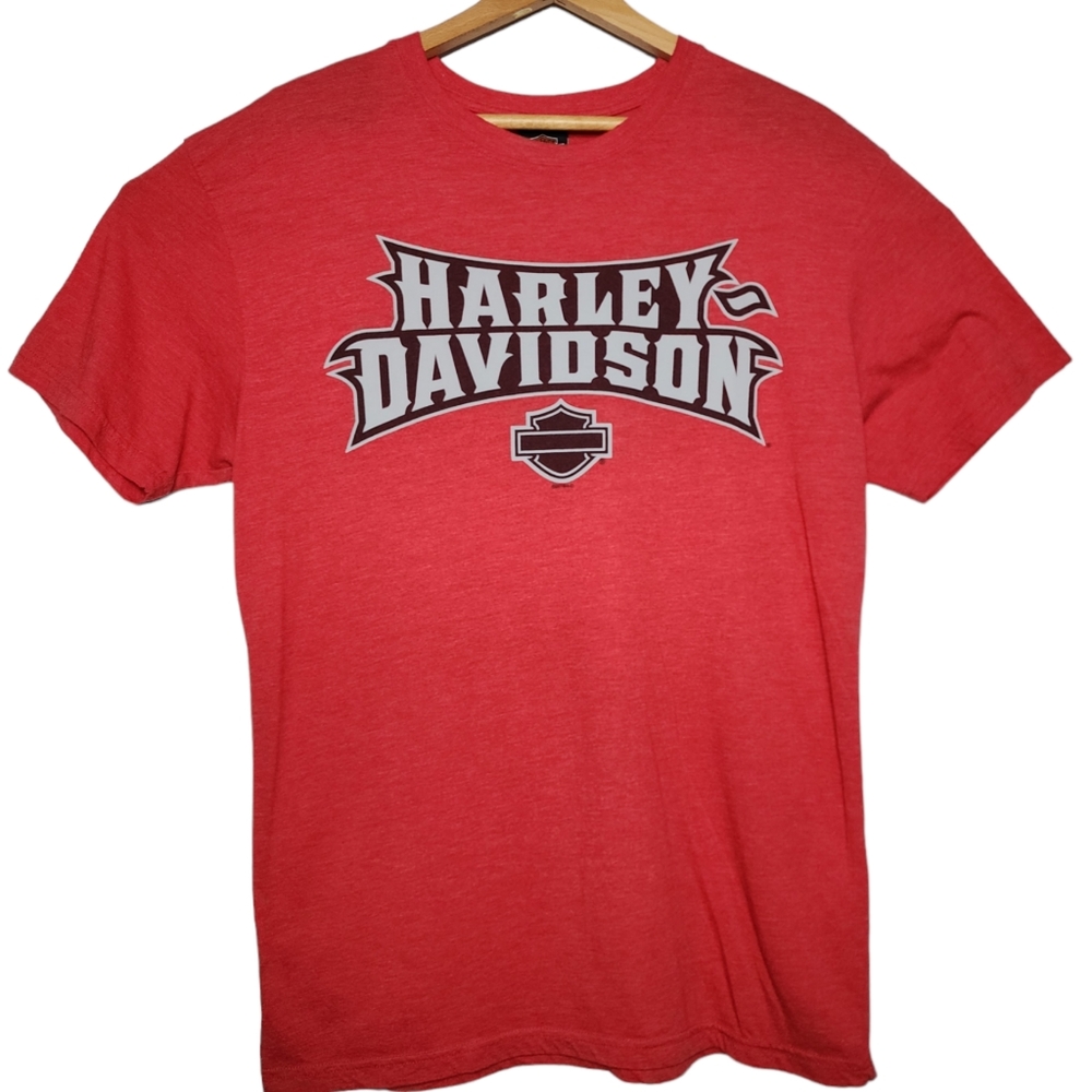 Harley Davidson Graphic T Shirt - Men's Large - Burlington NC
